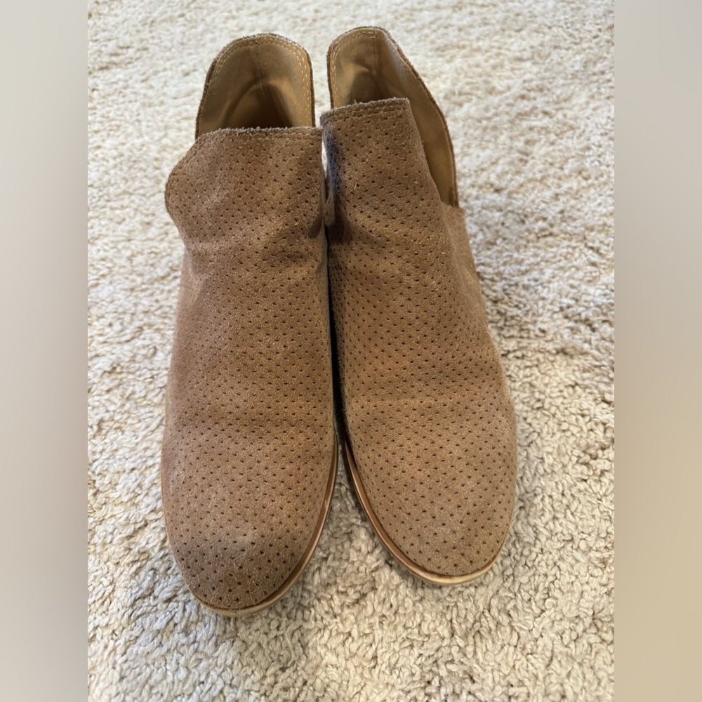 Tan Lucky Brand Booties
